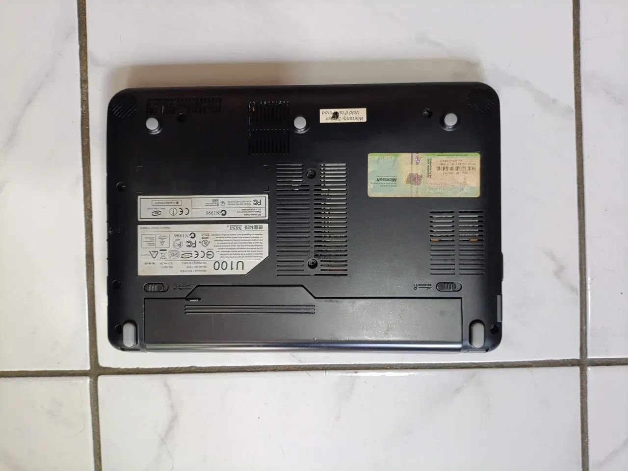 Minibook U100 - Sucata - Foto 4