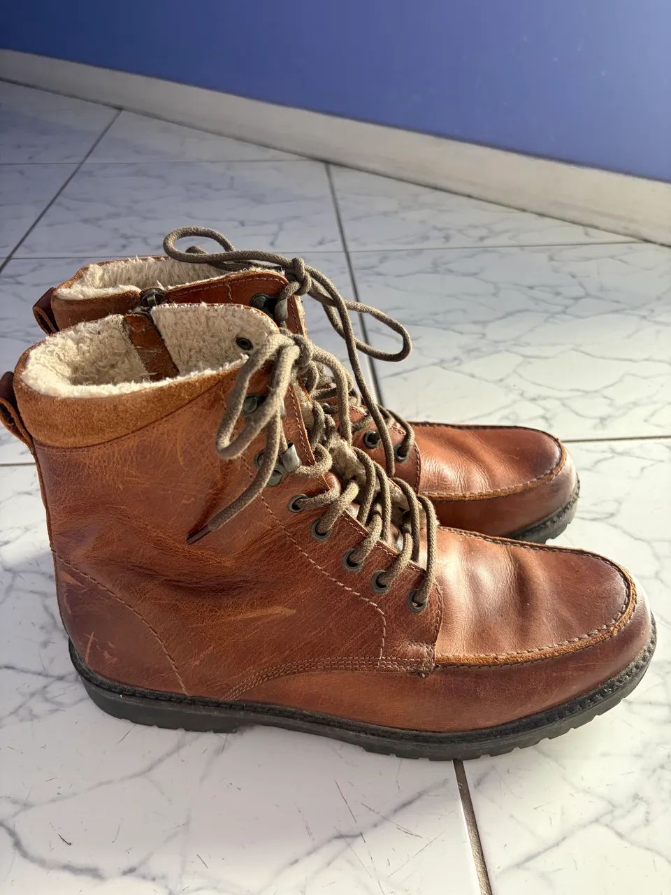 Bota masculina frio - Foto 2