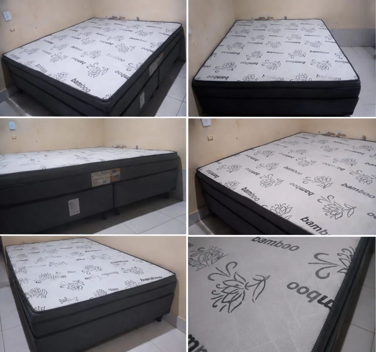 Vendo cama king nova