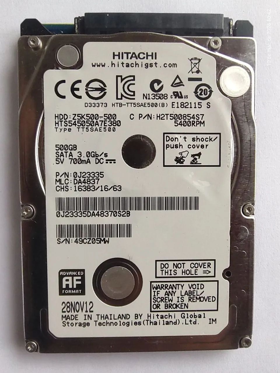 HD NOTEBOOK E PLAYSTATION 500GB