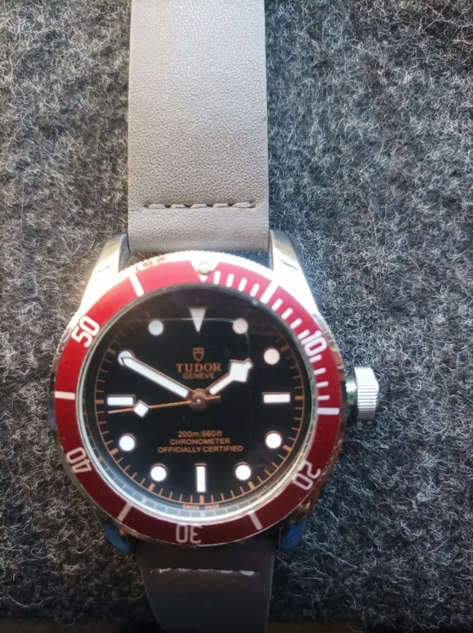 Tudor Black Bay 58 - Couro Legítimo