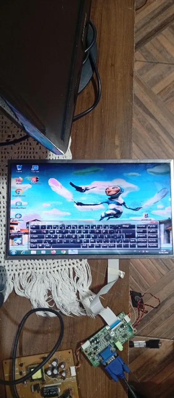 Display tela pra notebook 15.6 polegadas conector 40 pinos  - Foto 5
