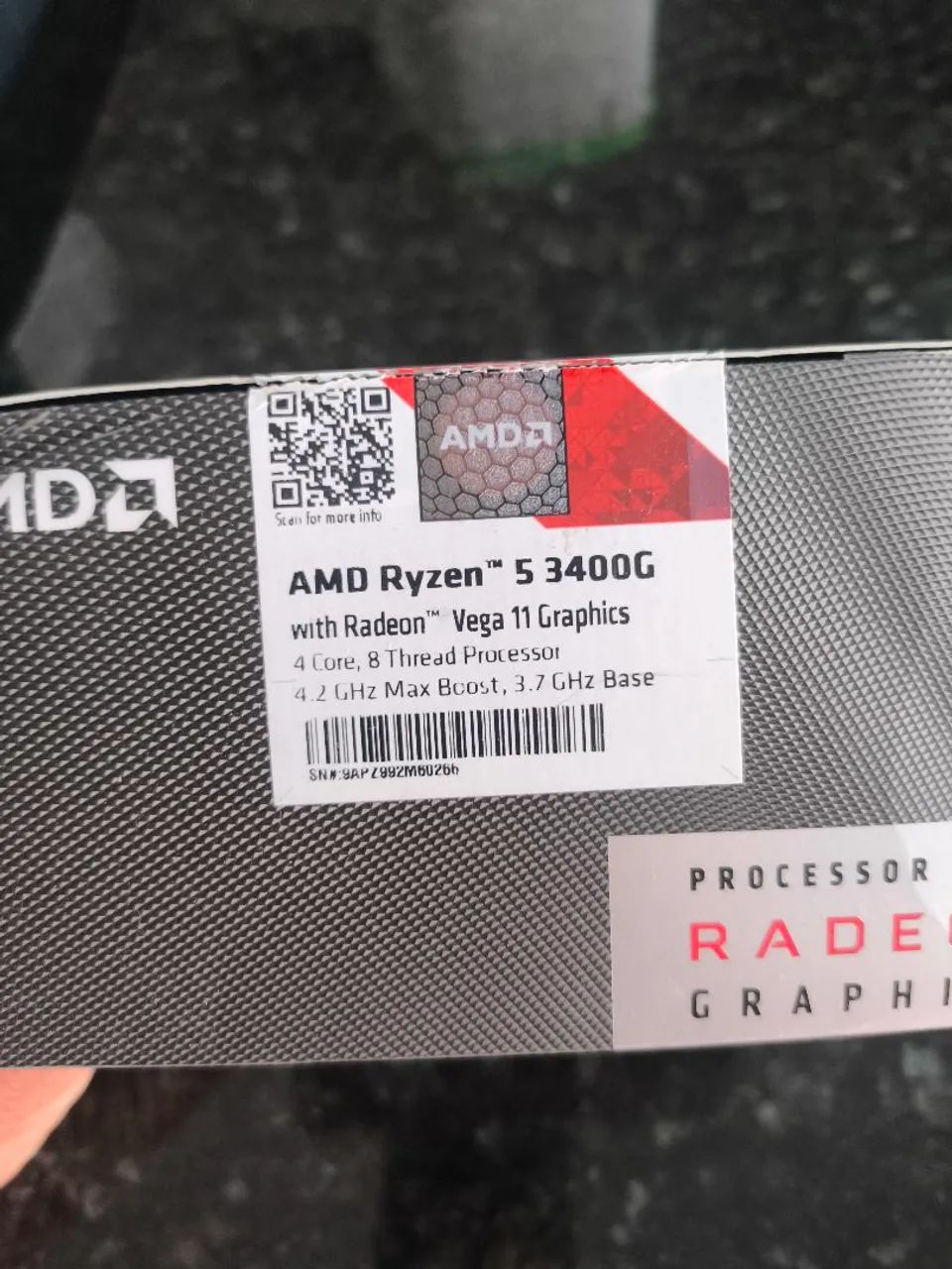 Processador Rayzen 5 3400 G - Foto 2