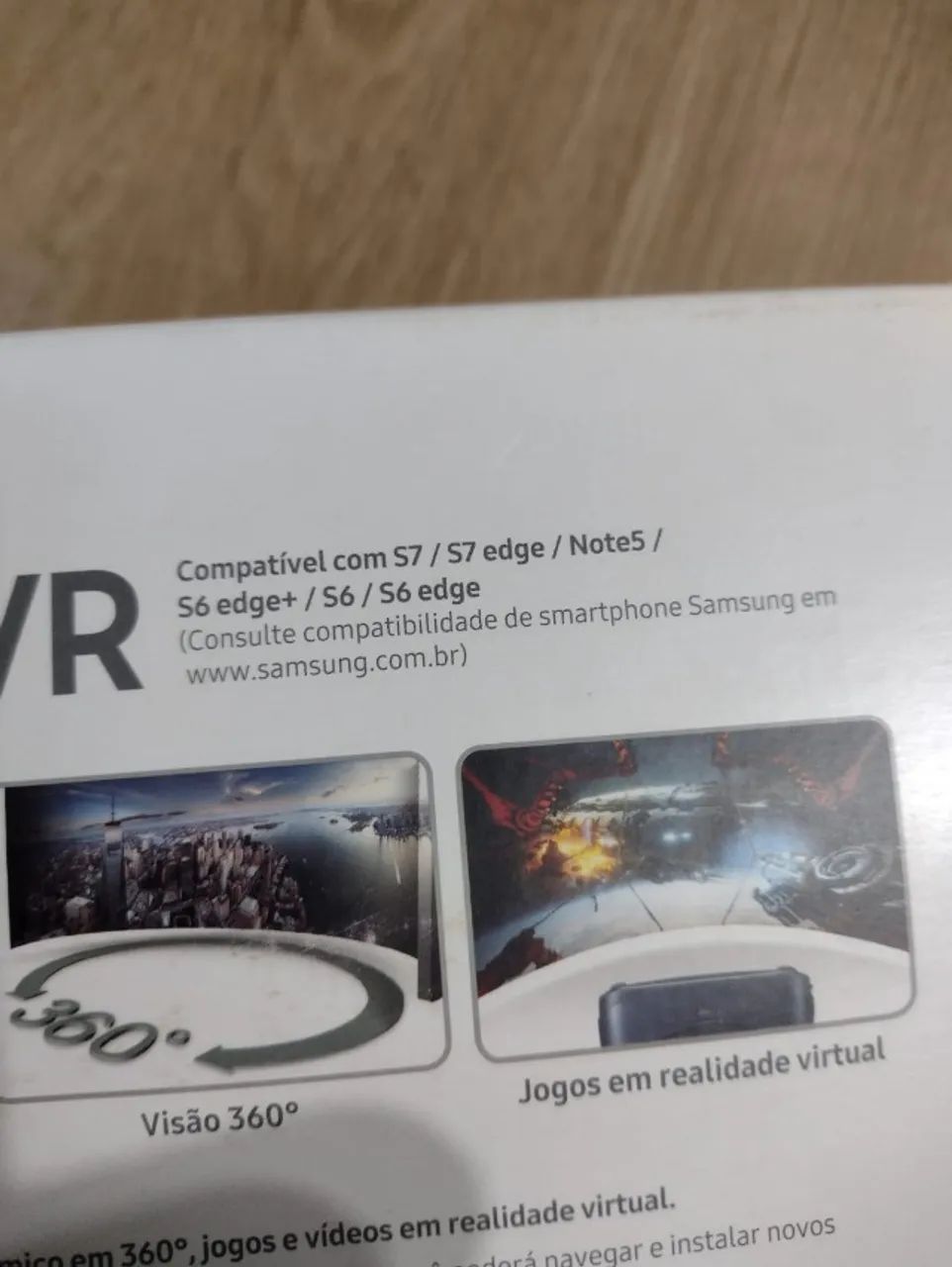 Oculus - Samsung Gear VR - Compatível somente com alguns celulares Samsung - Foto 2