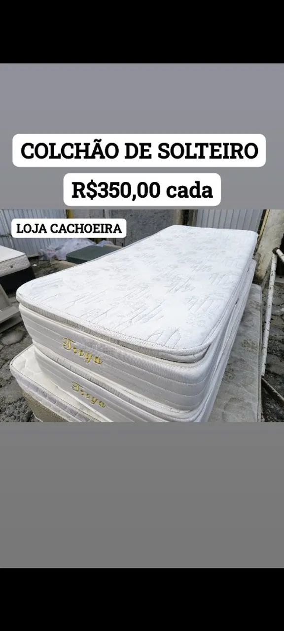 COLCHÃO DE SOLTEIRO 