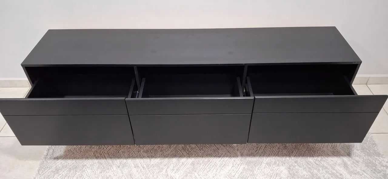 Rack Preto Fosco em Ótimo Estado - Foto 4