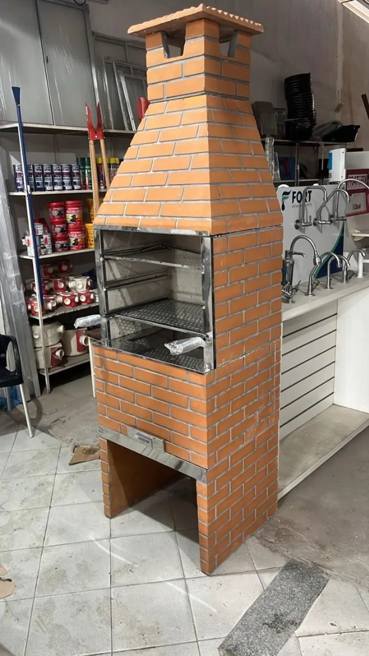 Churrasqueira pré-moldada