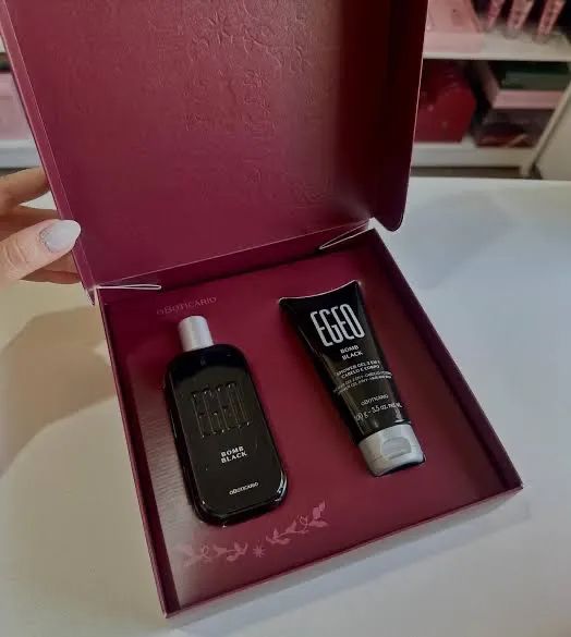 Kit presenteavel masculino egeo bomb black - Foto 2