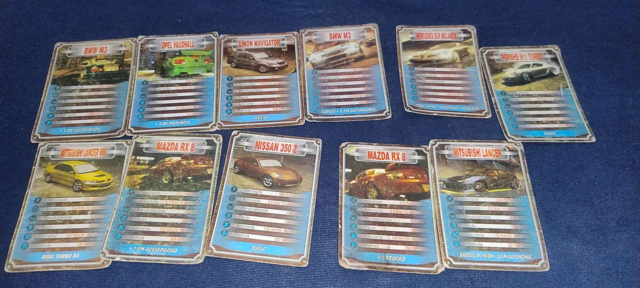 Lote 11 Mini Cards Need For Speed Mostwanted  - Foto 2