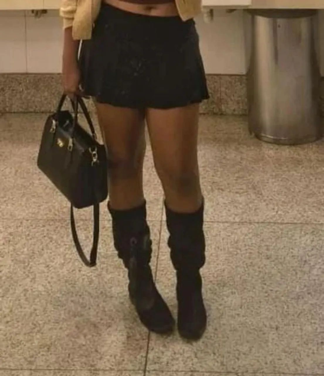 Bota cano longo 