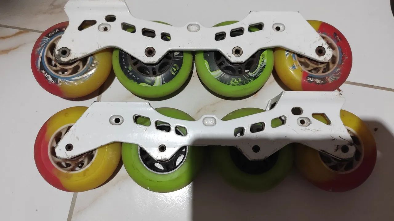 Base com rodas para patins. - Foto 2