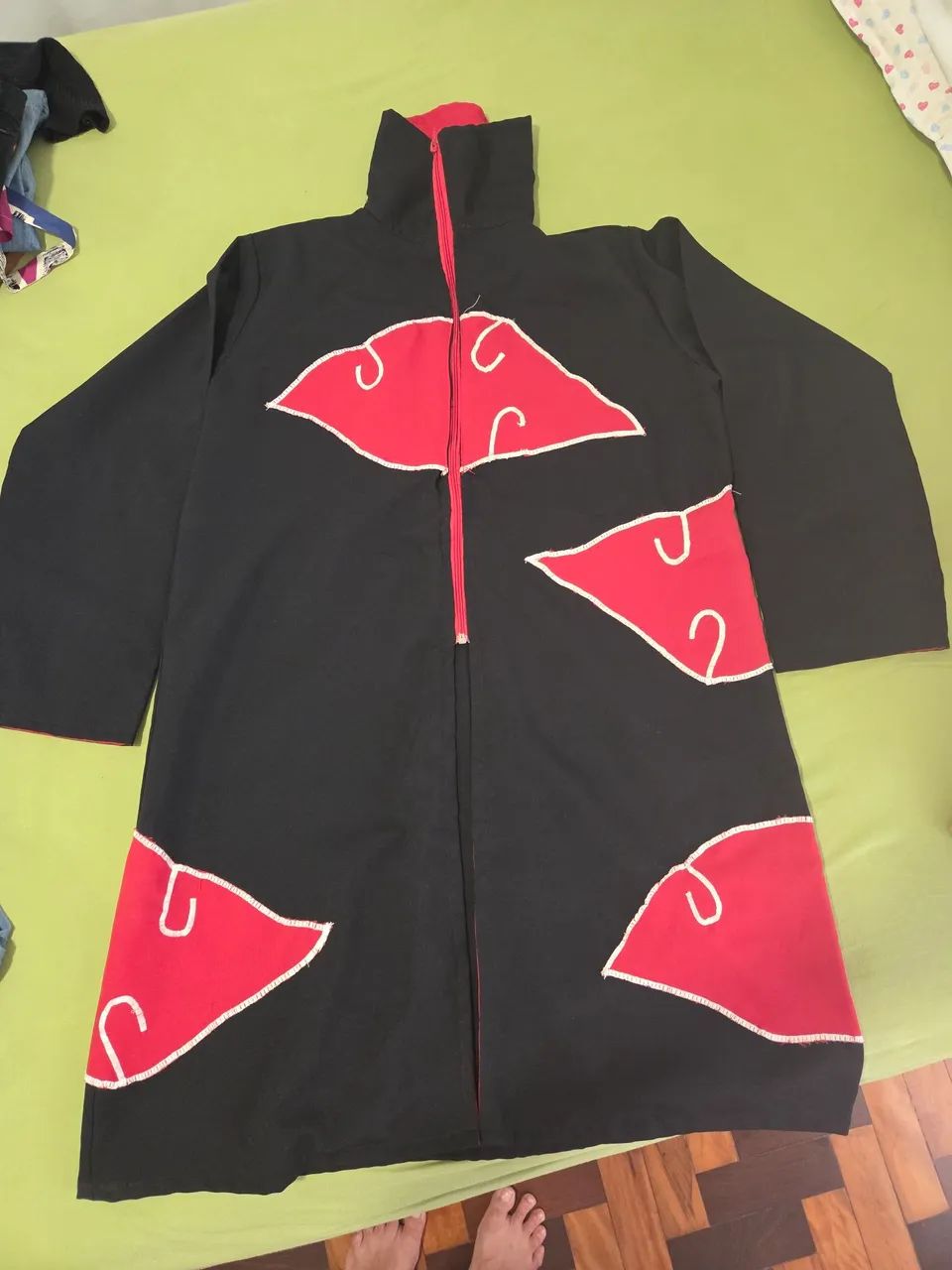 Roupa capa naruto