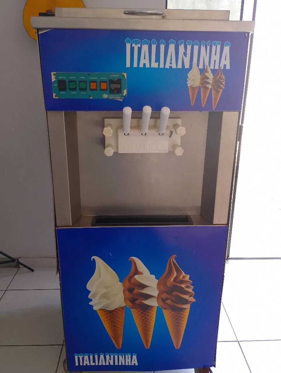 Máquina de sorvete Italiana  - Foto 4