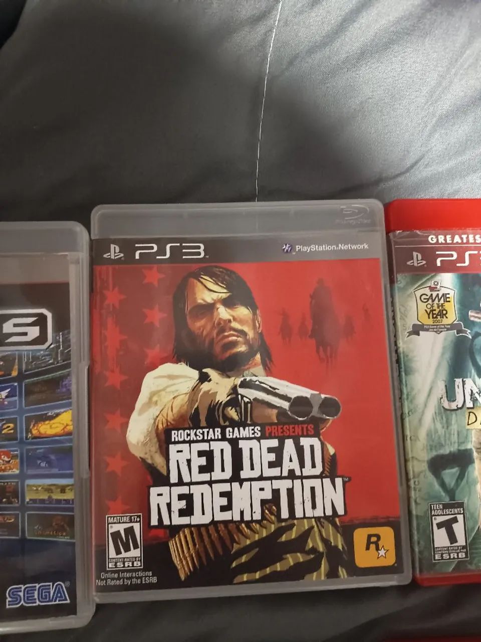 Ps3 com defeito, com jogos  - Foto 4