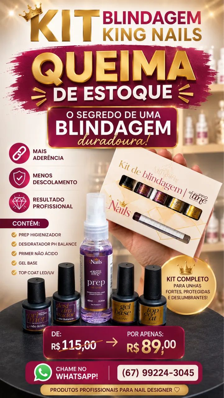 Kit Blindagem pro Line 5ml  - Foto 3