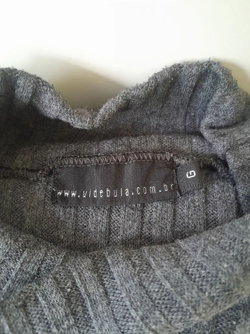 Blusas gola alta vide bula  - Foto 2