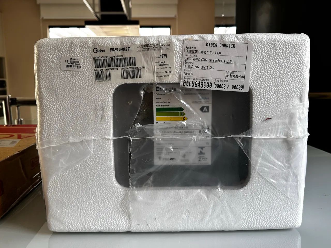 Microondas 27 L Midea (Prata Espelhado)  - Foto 4