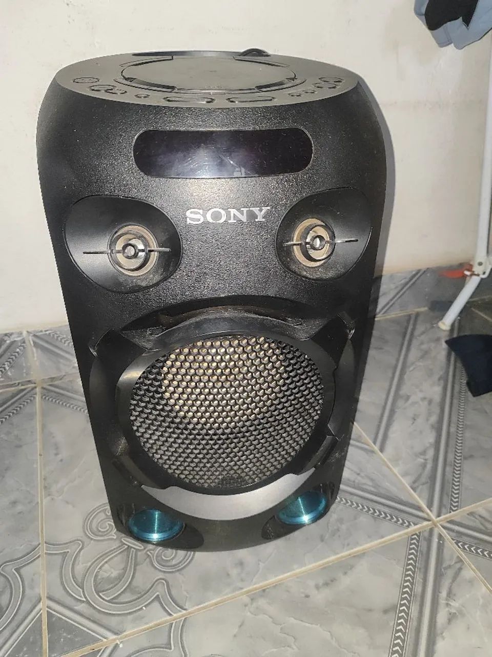 Caixa de som da Sony 