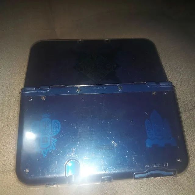 Nintendo New 3DS XL Monster Hunter Generations Destravado Com 64GB De Jogos + Case - Foto 4