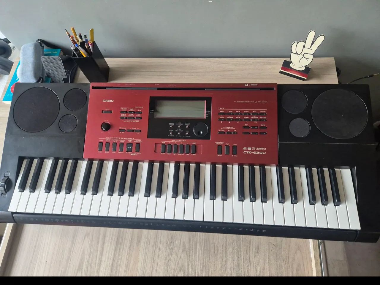 Teclado Cásio CTK-6250