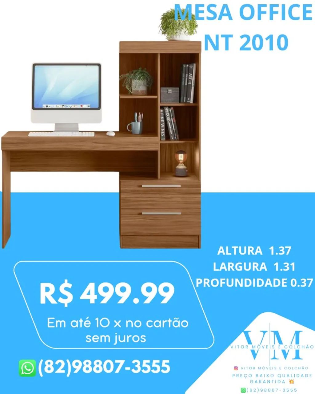 PROMOÇÃO DE ESCRIVANINHA APARTI DE  - Foto 3