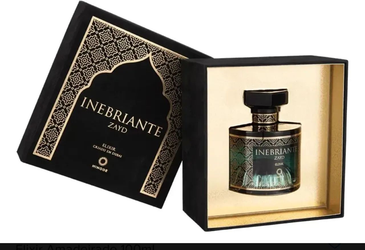Perfume masculino árabe Inebriante Zayd Hinode  