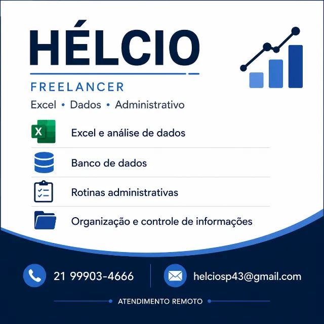 Assistente Administrativo | Excel | Análise de Dados