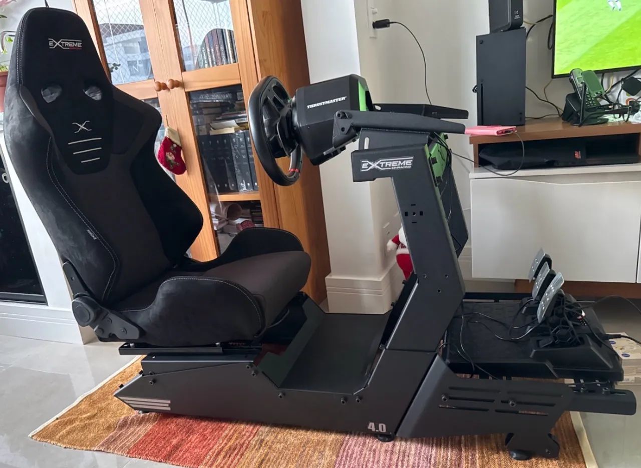 Cockpit 4.0 GTX Extreme Sim Racing + Banco - Simulador - Estado de