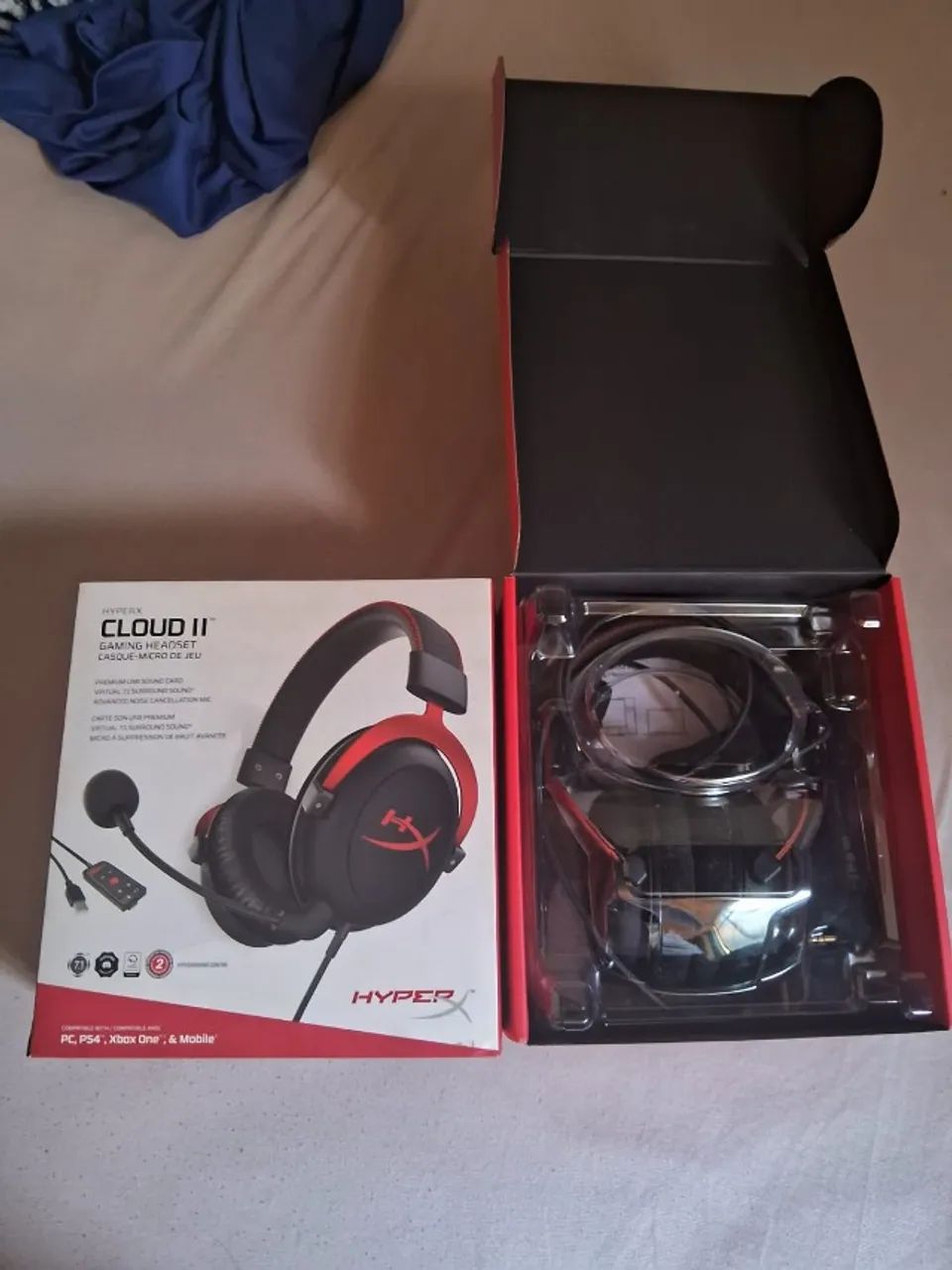 Headset HyperX Cloud 2 7.1// leia a descrição