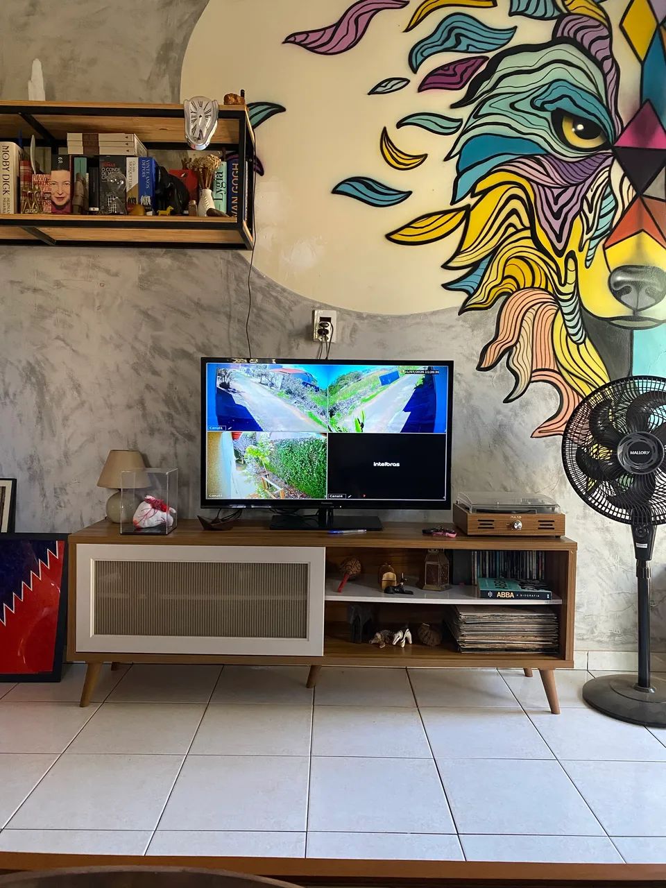 Rack para Sala com Telinha
