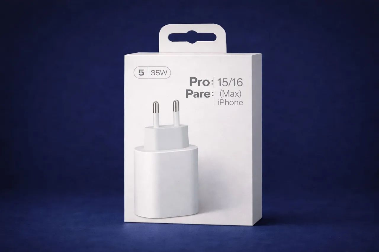Carregador de iPhone 