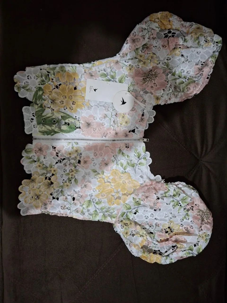 Vendo cropped floral - Foto 3