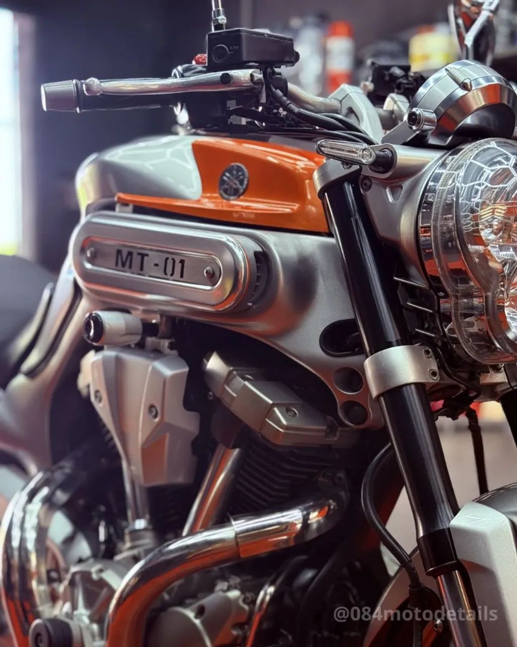 YAMAHA MT-01 2008, 14.750 KM RODADOS. Somente Venda. - Foto 2