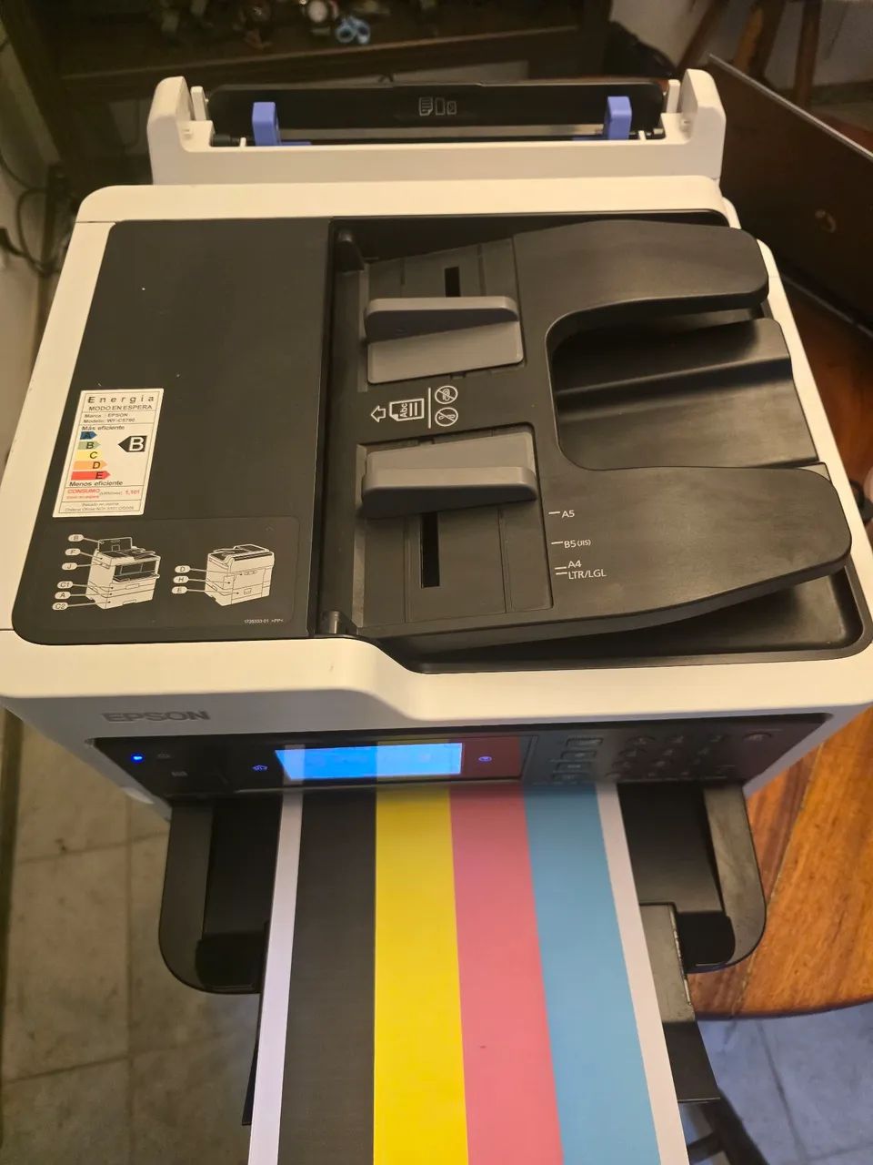 Impressora workforce c5790 com bulk ink completo + reset - Foto 3