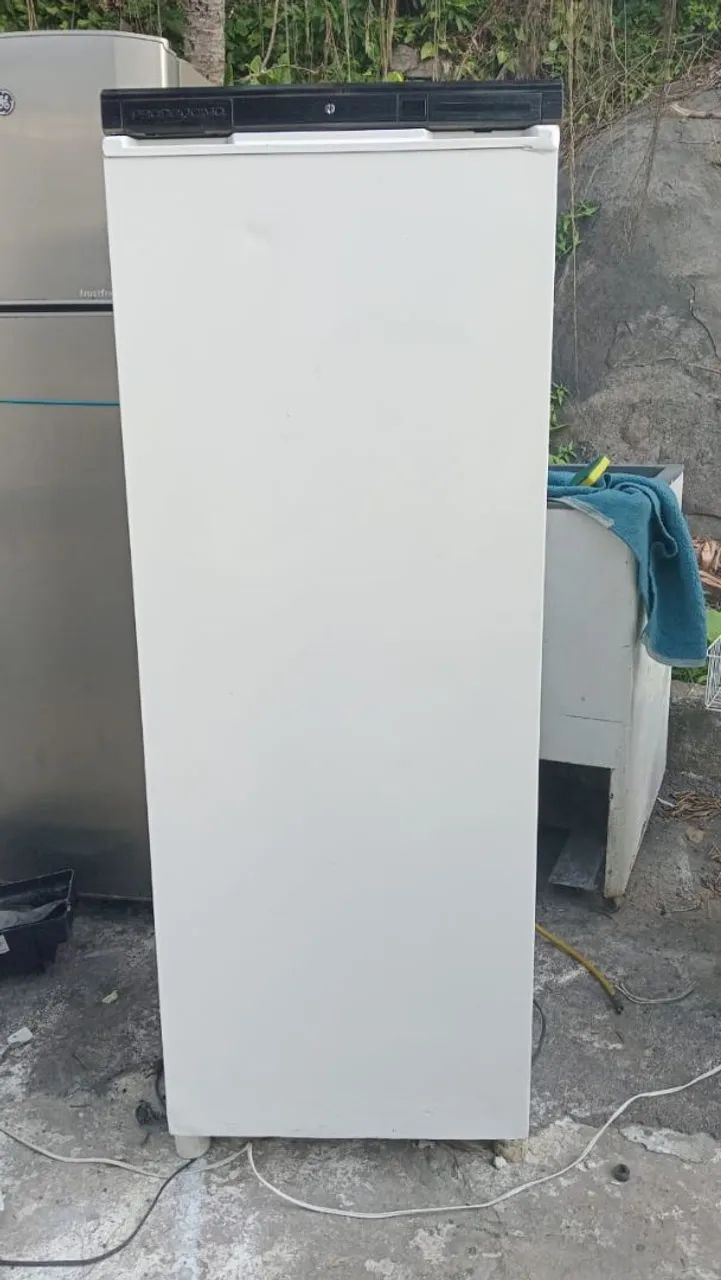 Freezer vertical Eletrolux top 