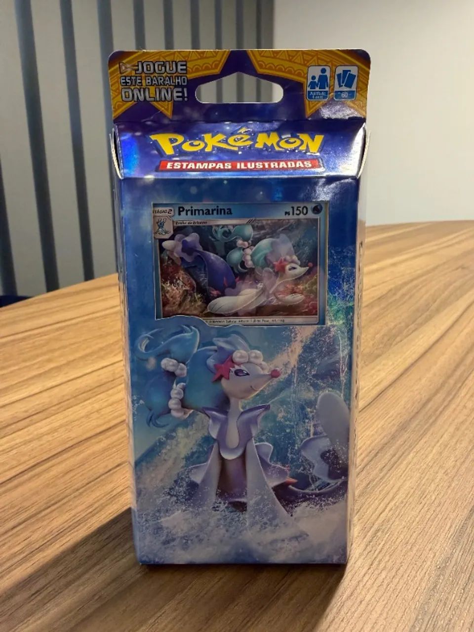 Pokémon TCG Primarina Maré Brilhante Sol e Lua LACRADO - Copag - Foto 3