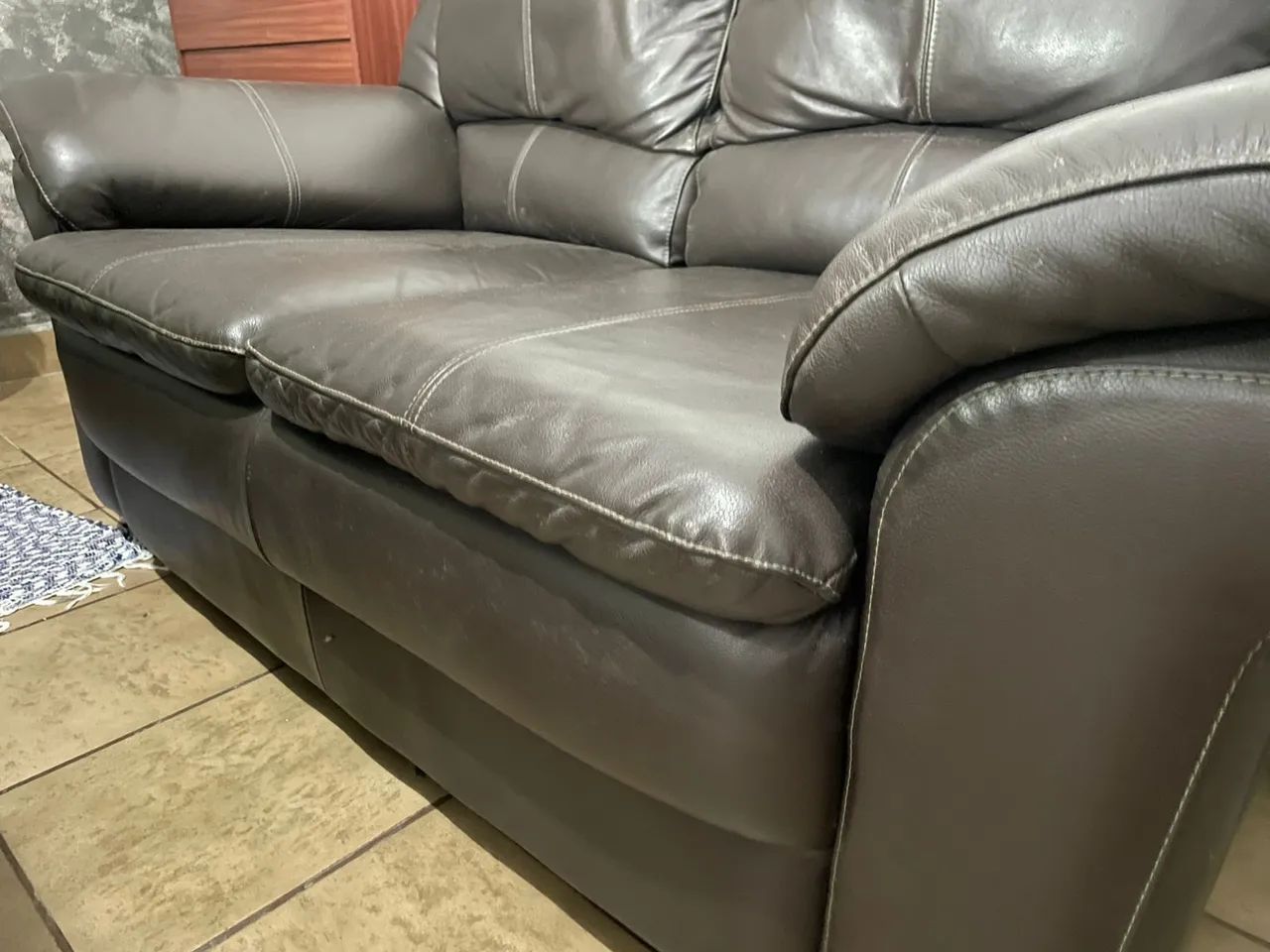 Genuine Leather Sofa65204303128962120
