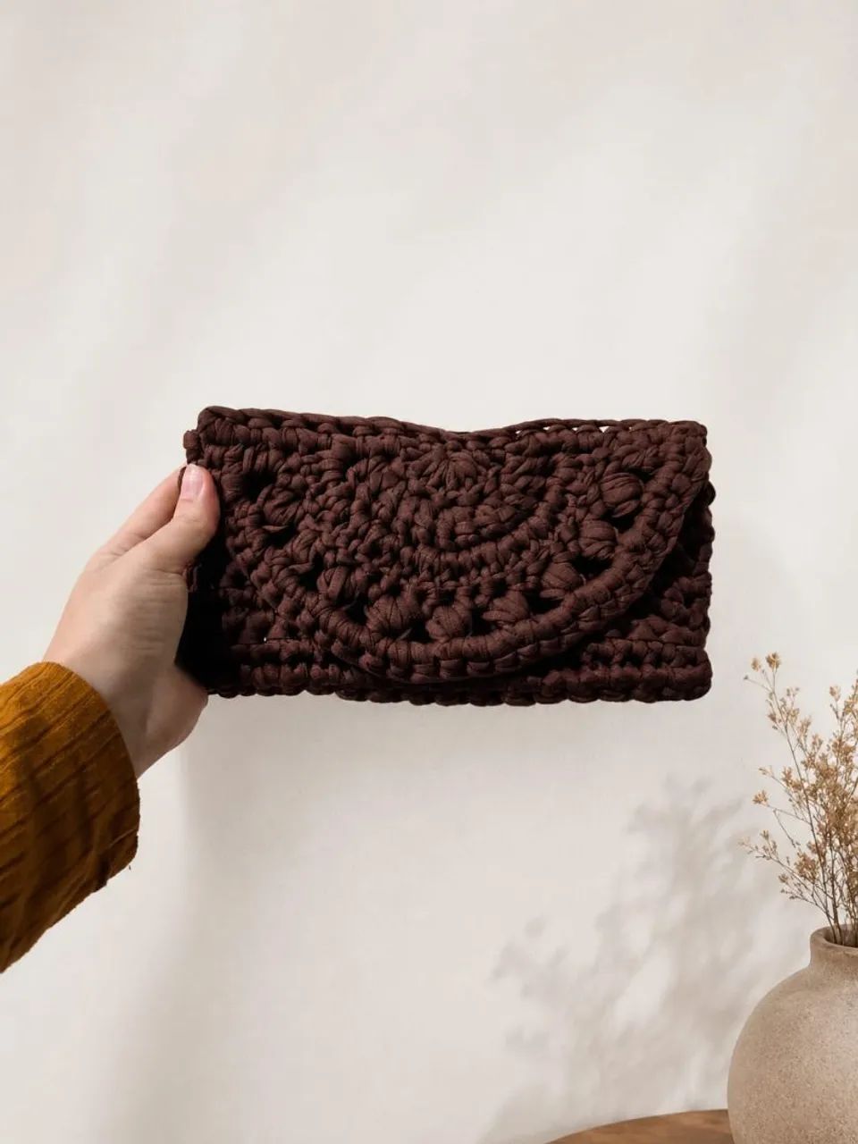 Bolsa de crochê sob encomenda  - Foto 3