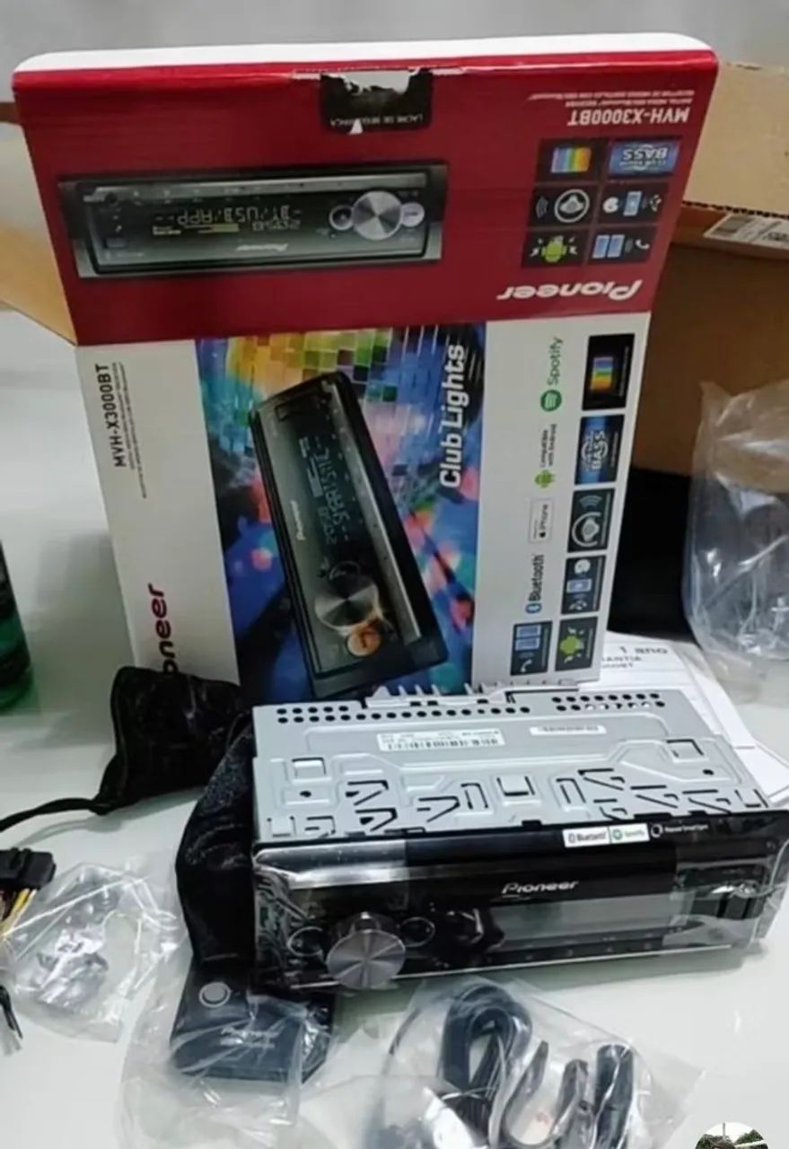Toca cd Pioneer x3000 novo!