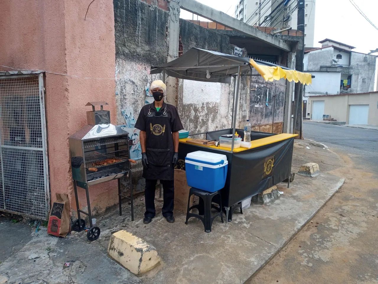 Churrasqueira galvanizada, ótimo preço!!! - Foto 2