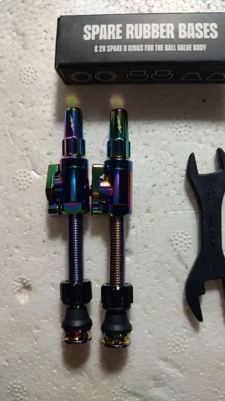Válvula Presta Muc Off Big Bore 45mm - Foto 5