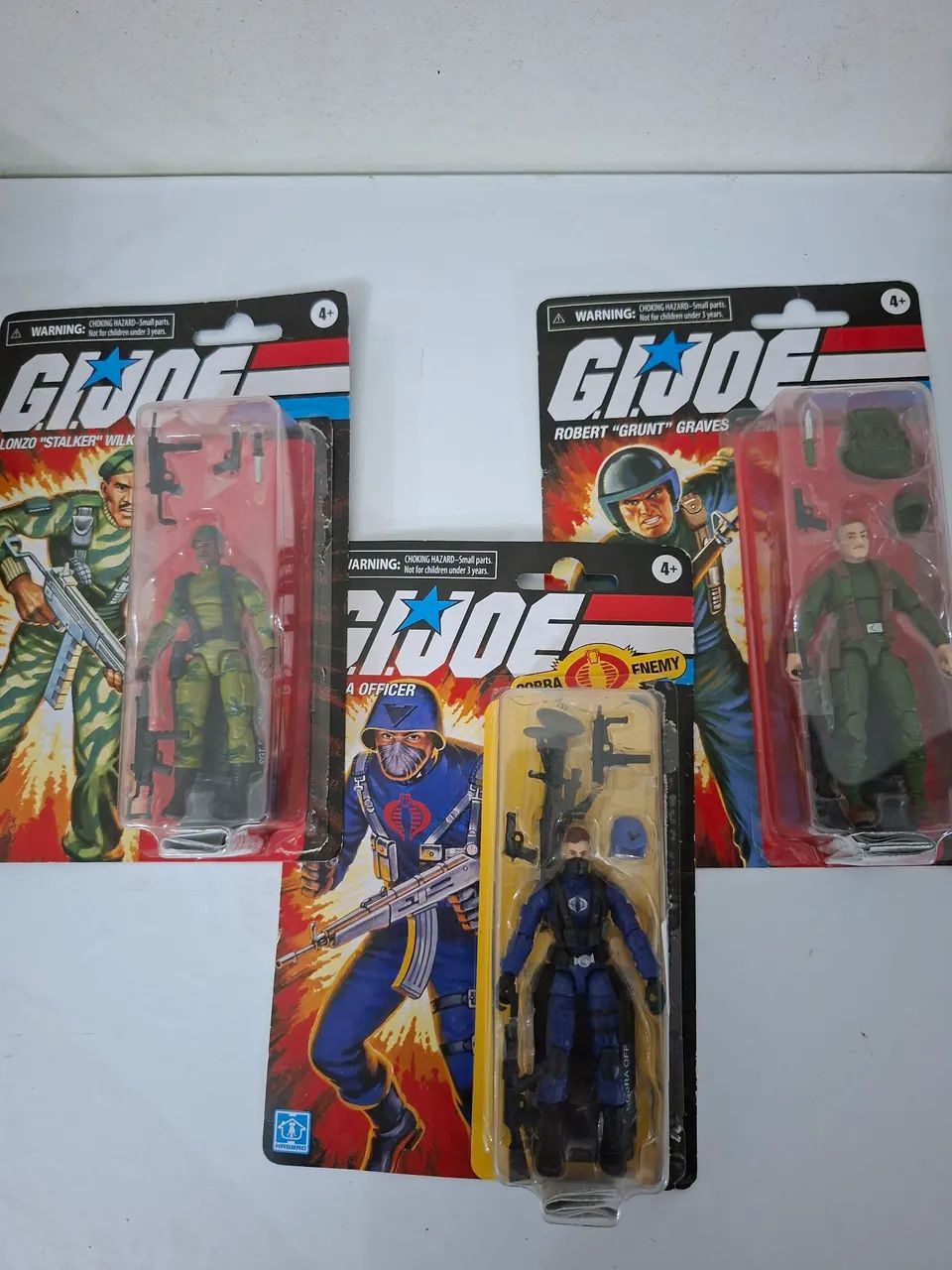 G.I. Joe Retro Collection 3 action figures
