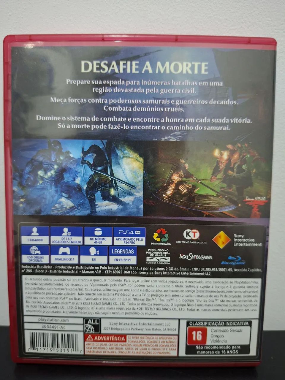 Nioh ps4  - Foto 2