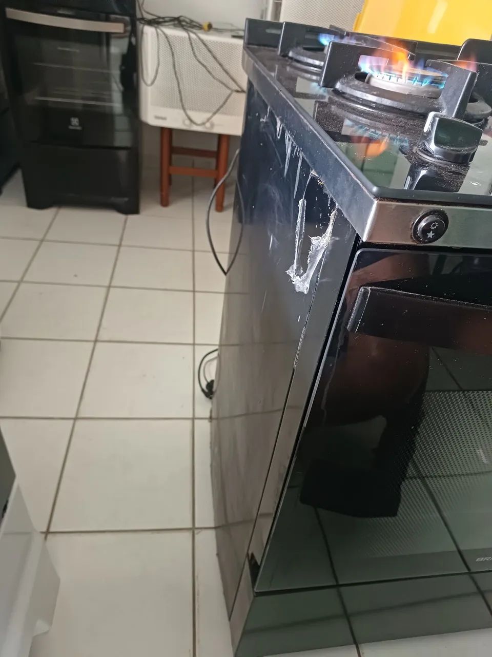 Fogão automático mesa de vidro  - Foto 3