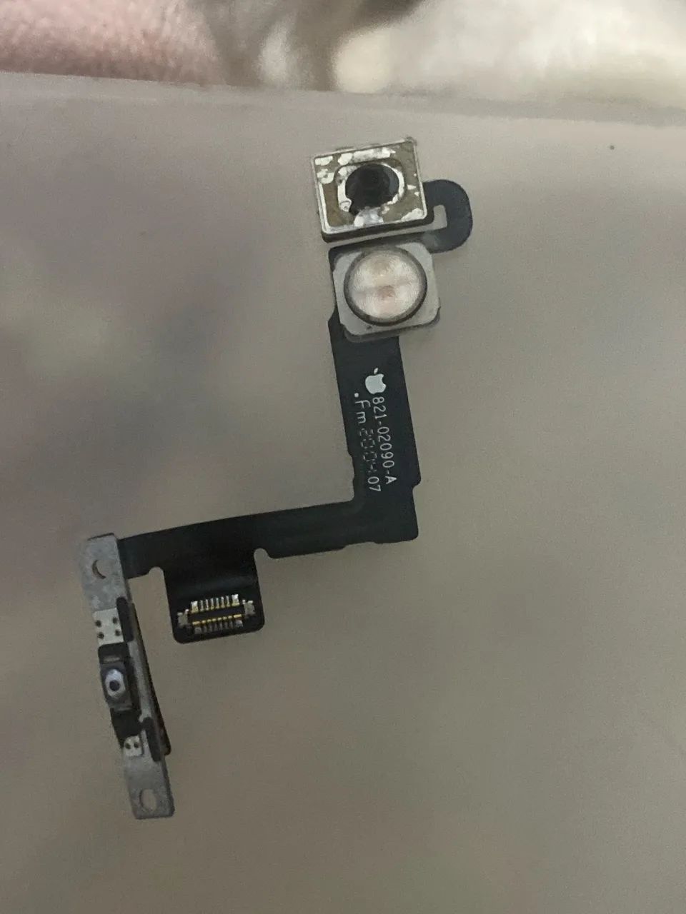 Cabo Flex do Botão Power e Flash para o iPhone 11 + câmera 0,5 retirada do iPhone 11 - Foto 3