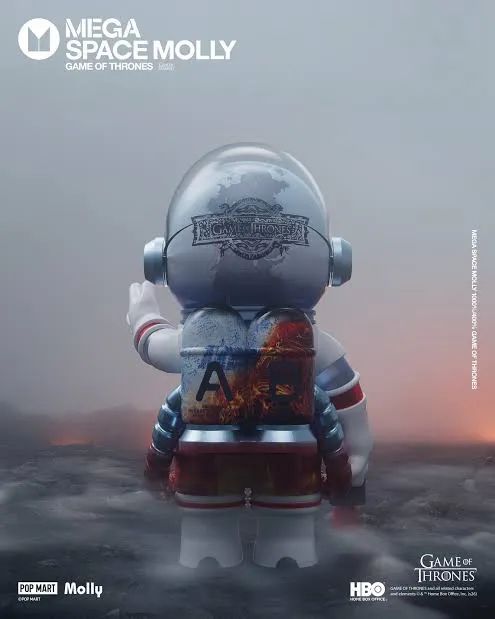 Mega Space Molly 400% Game of Thrones POPMART - Foto 4