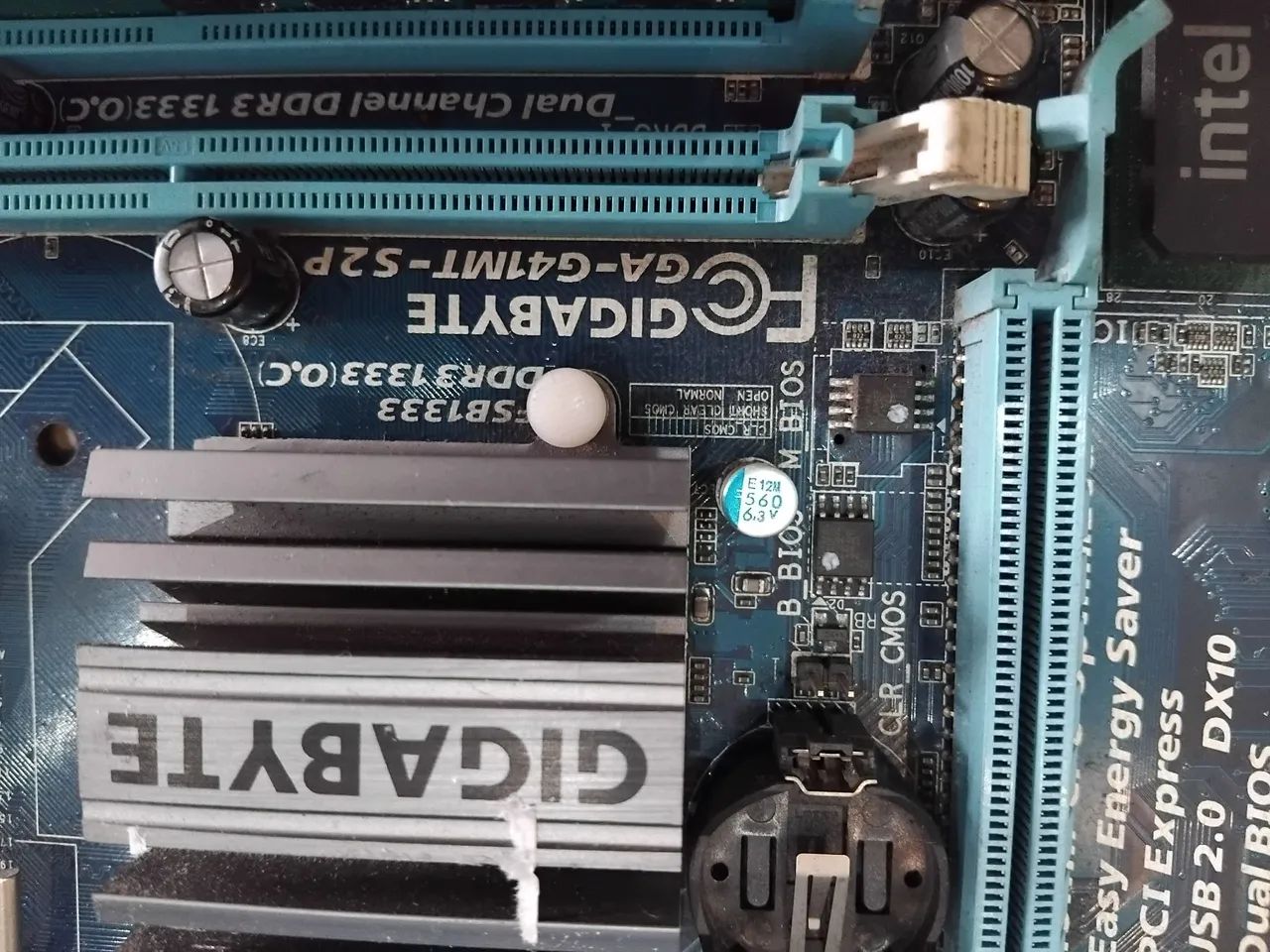 Placa mãe Gigabyte GA-G41MT- S2P celeron 2gb ddr3 - Foto 3