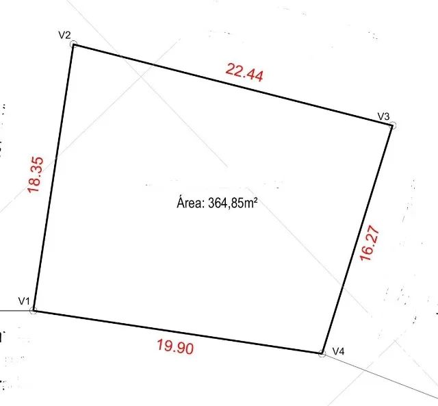 Terreno plano 365,00m2 - Próximo Br-470