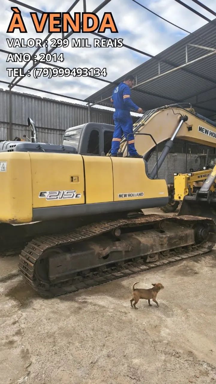 ESCAVADEIRA NEW HOLLAND E215B - Foto 2