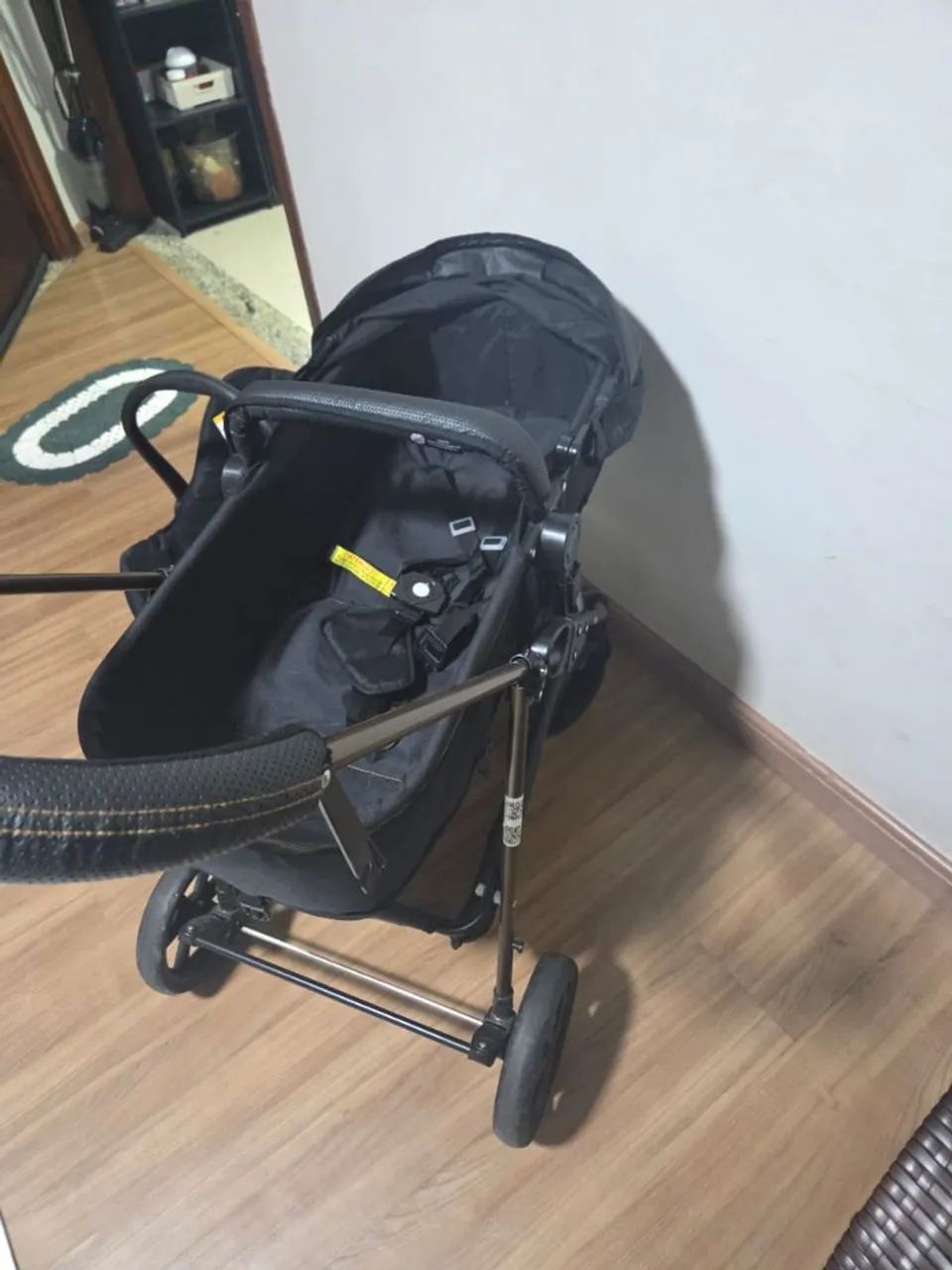 Carrinho Galzerano modelo Napoli com bebê conforto e base - Foto 2